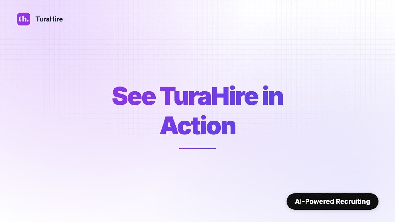 TuraHire Demo Video